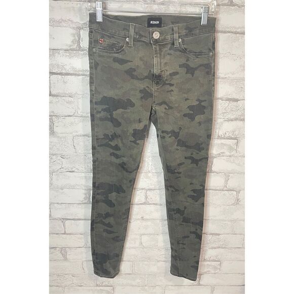 Hudson Jeans | Nico Midrise Ankle Camo Super Skinny Jeans - Picture 5 of 7